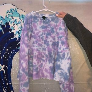 ♡ tie dye long sleeve ♡